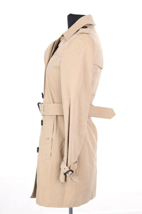 Trench-coat Burberry Beige en Coton