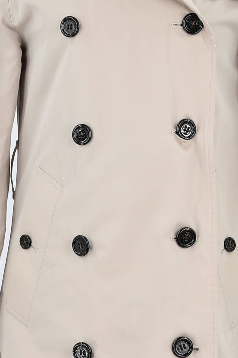 Trench-coat Burberry Beige en Coton