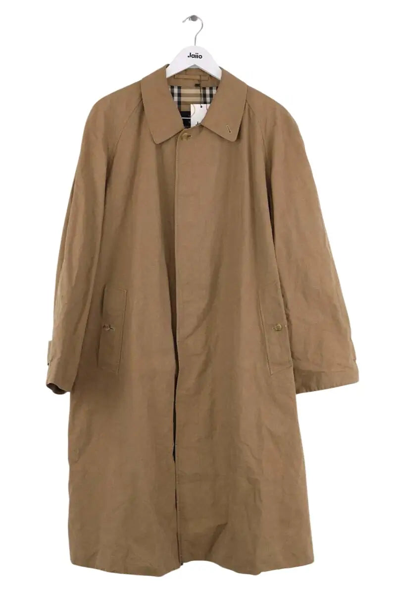 Trench-coat Burberry Beige en Coton, taille XXL - Seconde Main