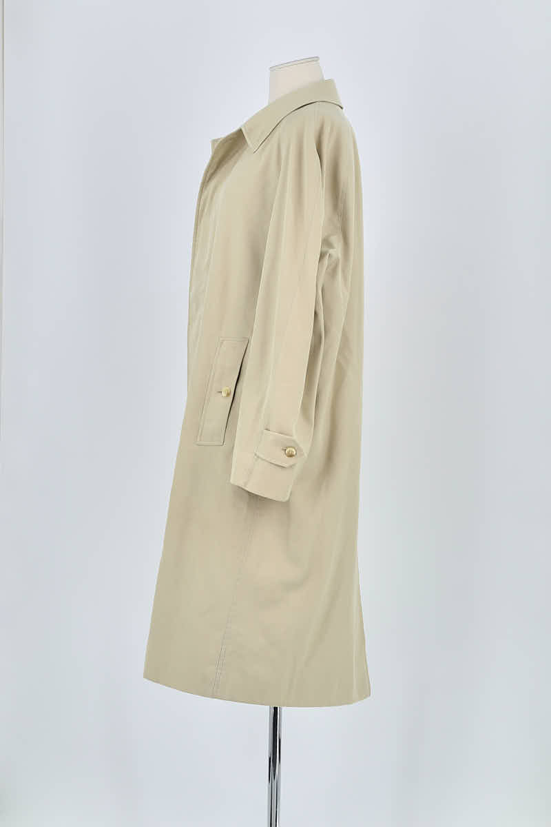 Trench-coat Burberry Beige en Polyester