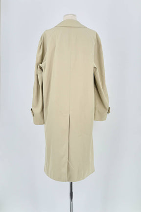 Trench-coat Burberry Beige en Polyester