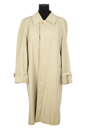 Trench-coat Burberry Beige en Synthétique, taille M - Seconde Main