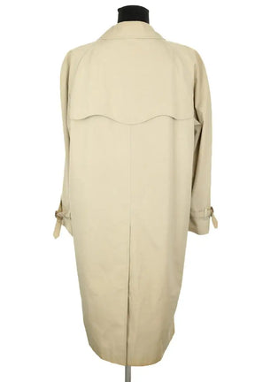 Trench-coat Burberry Beige en Synthétique