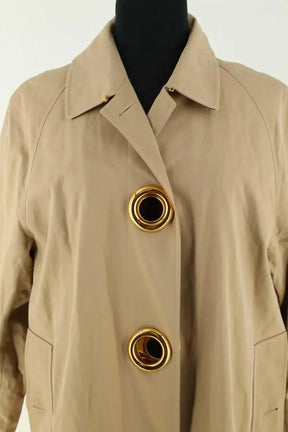Trench-coat Burberry Camel en Cachemire