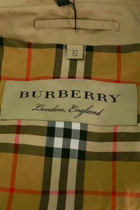Trench-coat Burberry Camel en Cachemire