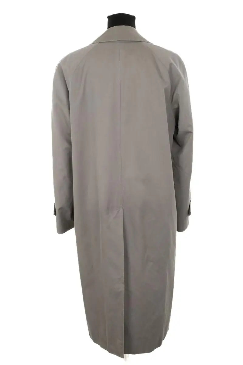 Trench-coat Burberry Gris en Coton