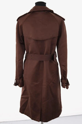 Trench-coat Burberry Marron en Coton