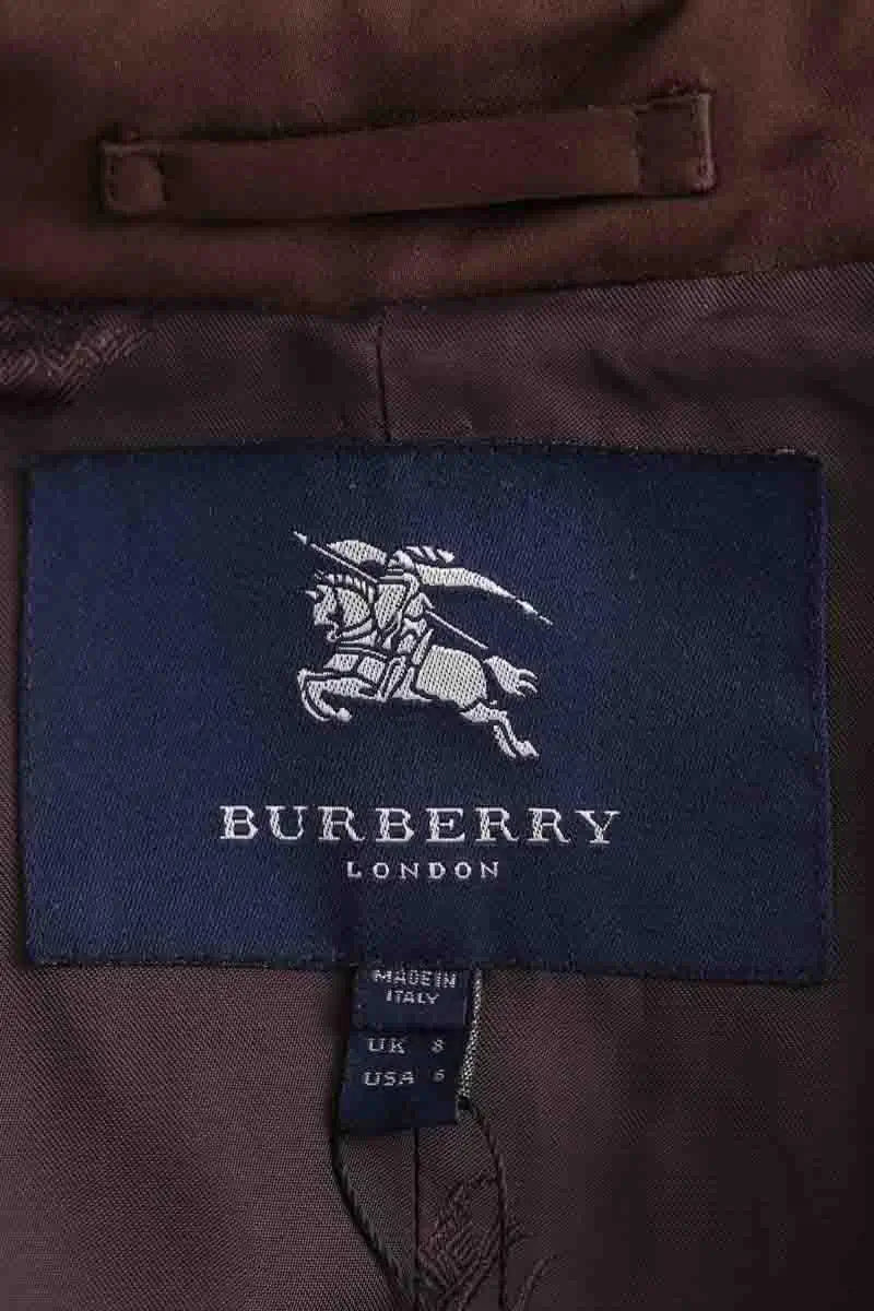 Trench-coat Burberry Marron en Coton
