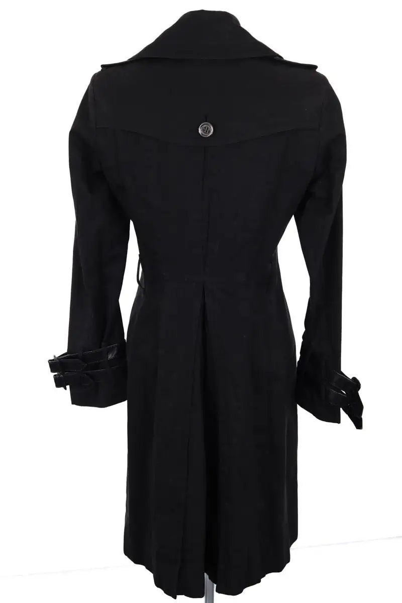 Trench-coat Burberry Noir en Coton
