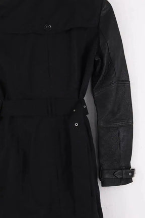 Trench-coat Burberry Noir en Coton