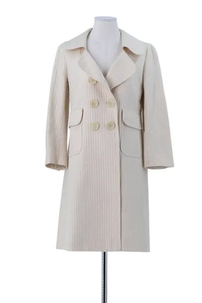 Trench-coat Chloé Beige en Soie, taille M - Seconde Main