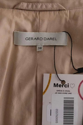Trench-coat Gerard Darel Beige en Coton