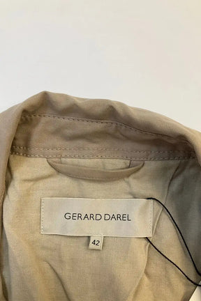 Trench-coat Gerard Darel Beige en Coton
