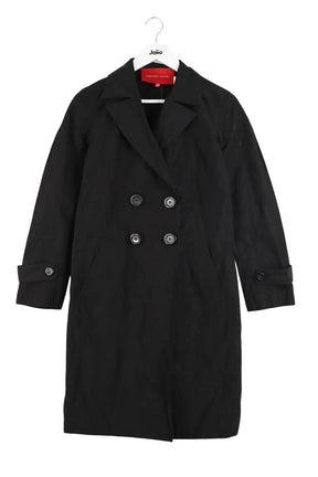 Trench-coat Gerard Darel Noir en Polyamide, taille S - Seconde Main