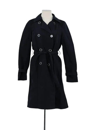 Trench-coat Gerard Darel Noir en Polyester, taille S - Seconde Main