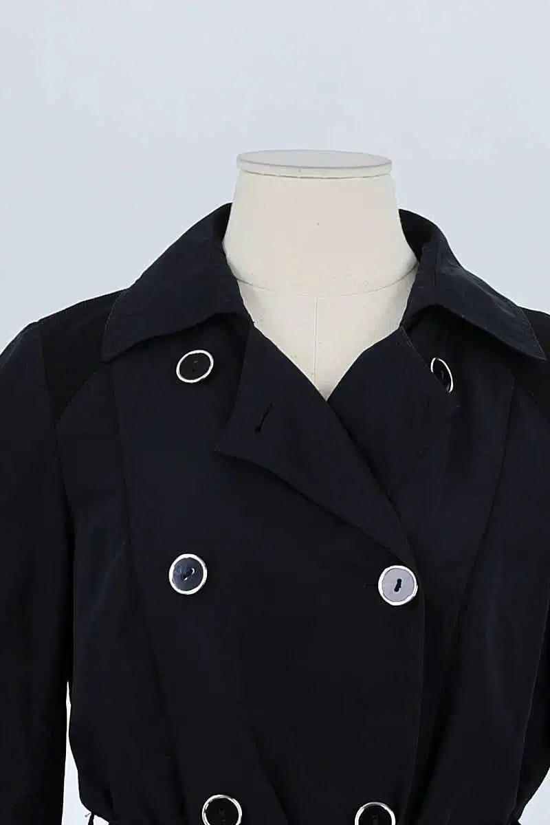 Trench-coat Gerard Darel Noir en Polyester