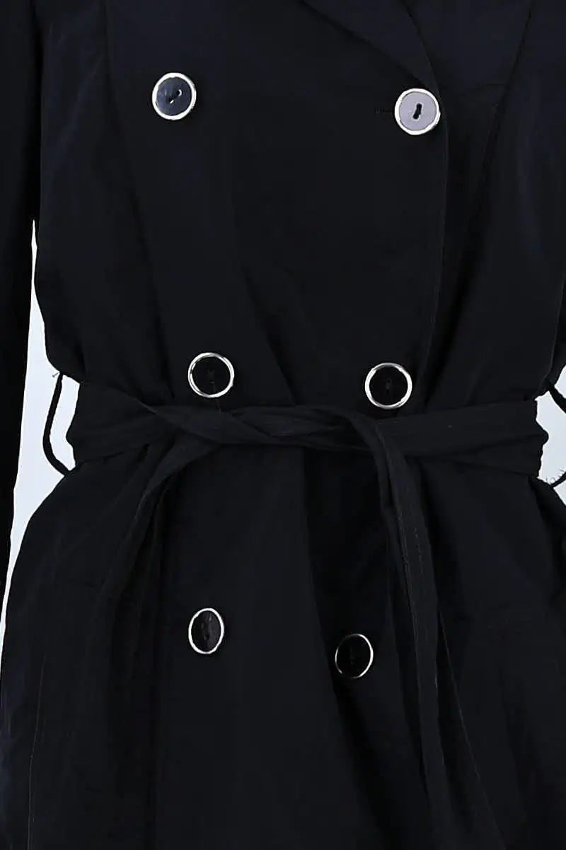 Trench-coat Gerard Darel Noir en Polyester