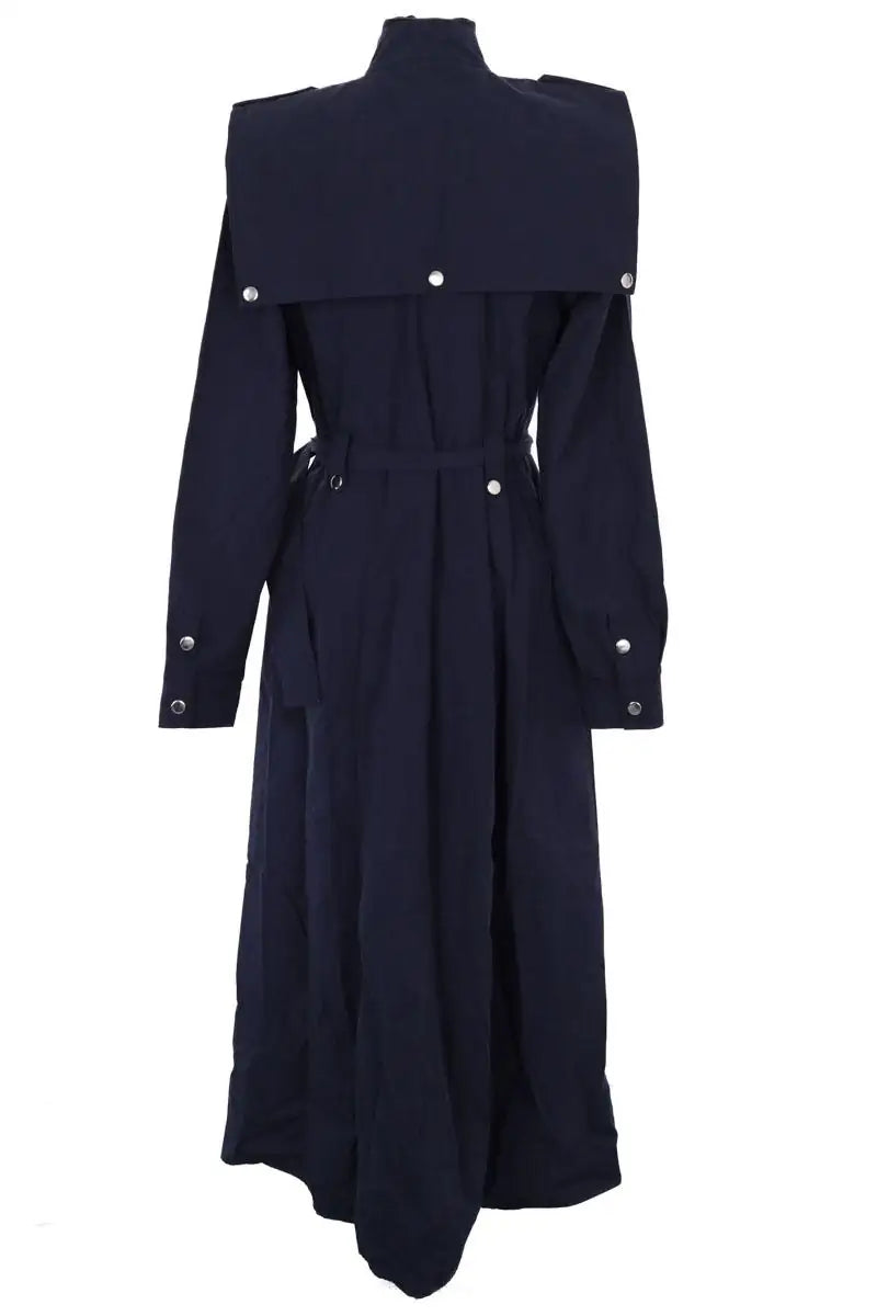 Trench-coat Gestuz Marine en Coton