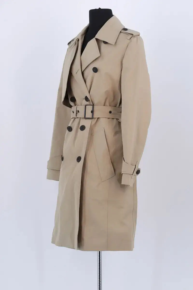 Trench-coat Louis Vuitton Beige en Coton