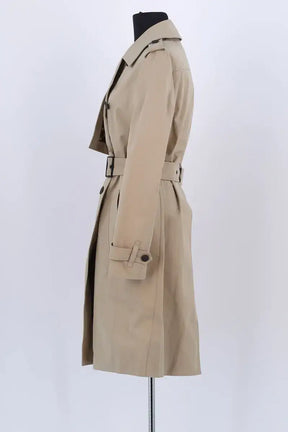 Trench-coat Louis Vuitton Beige en Coton
