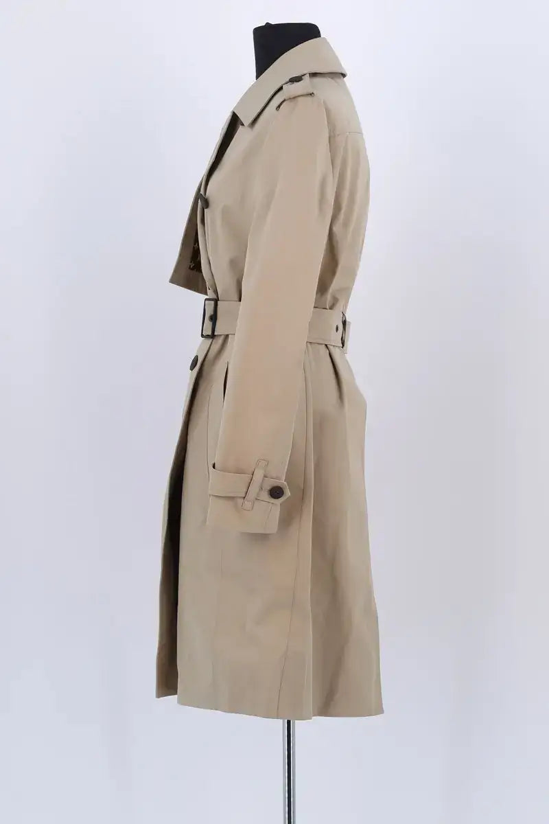 Trench-coat Louis Vuitton Beige en Coton