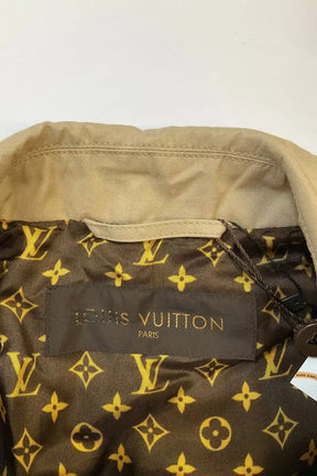 Trench-coat Louis Vuitton Beige en Coton