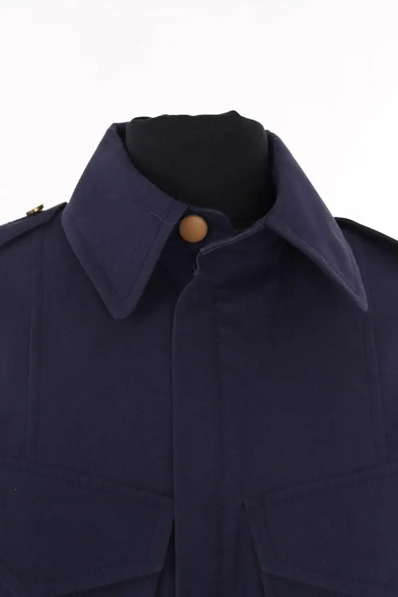 Trench-coat Louis Vuitton Bleu en Coton