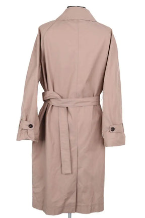 Trench-coat Max Mara Beige en Coton