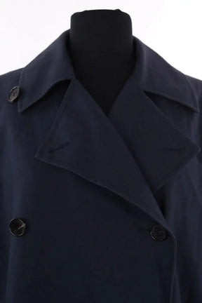 Trench-coat Nina Ricci Marine en Coton