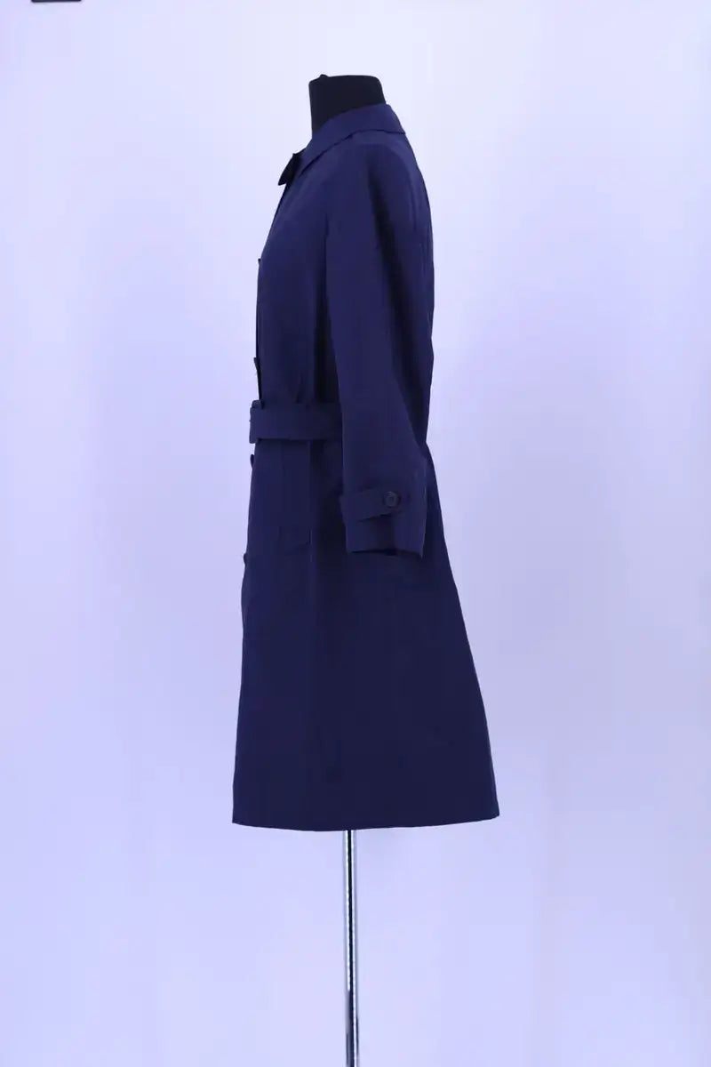 Trench-coat Prada Bleu en Coton