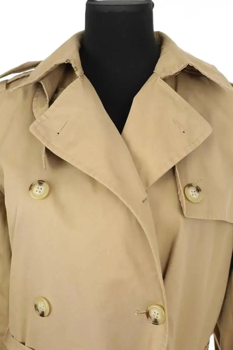 Trench-coat Ralph Lauren Camel en Coton