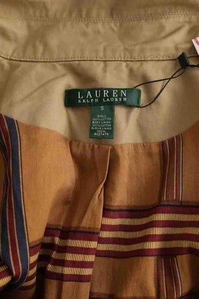 Trench-coat Ralph Lauren Camel en Coton