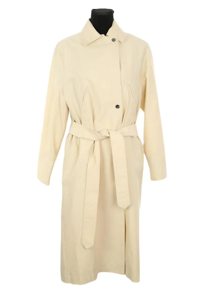 Trench-coat Roseanna Beige en Coton, taille S - Seconde Main