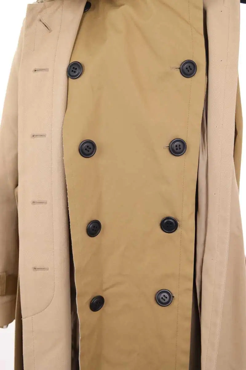 Trench-coat Sacai Beige en Coton