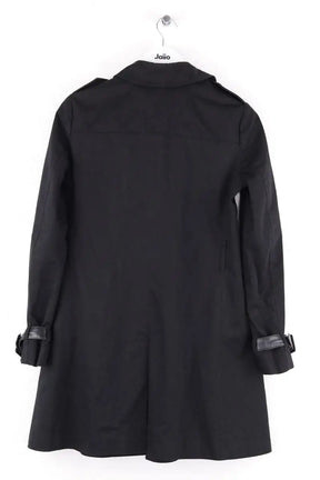Trench-coat Saint Laurent Noir en Synthétique