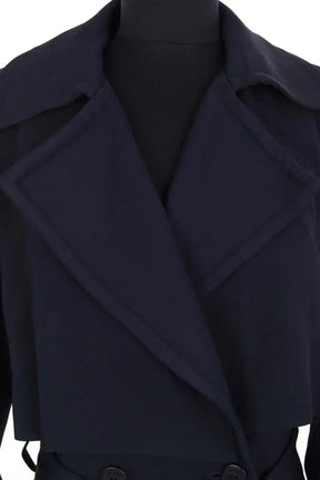 Trench-coat Sandro Bleu en Synthétique