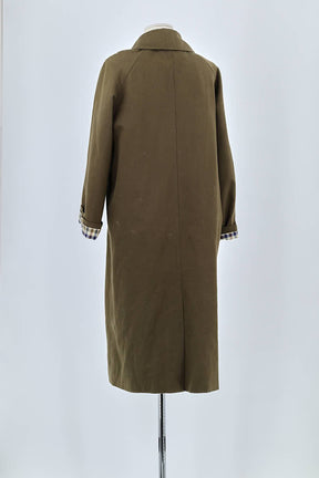 Trench-coat Sézane Kaki en Coton