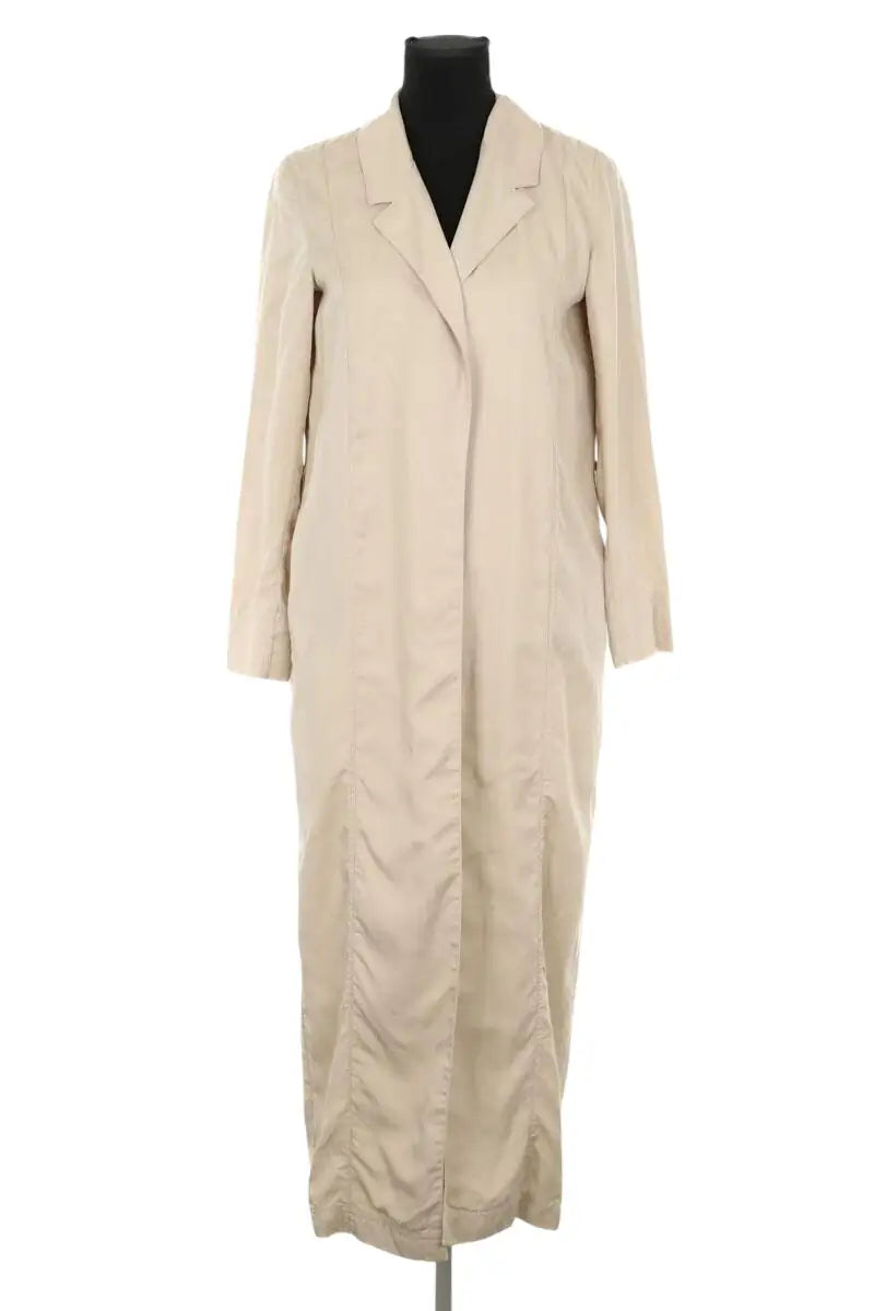 Trench-coat Swildens Beige en Coton, taille S - Seconde Main
