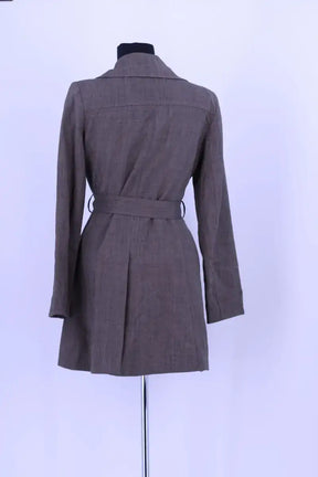 Trench-coat Tara Jarmon Marron en Laine