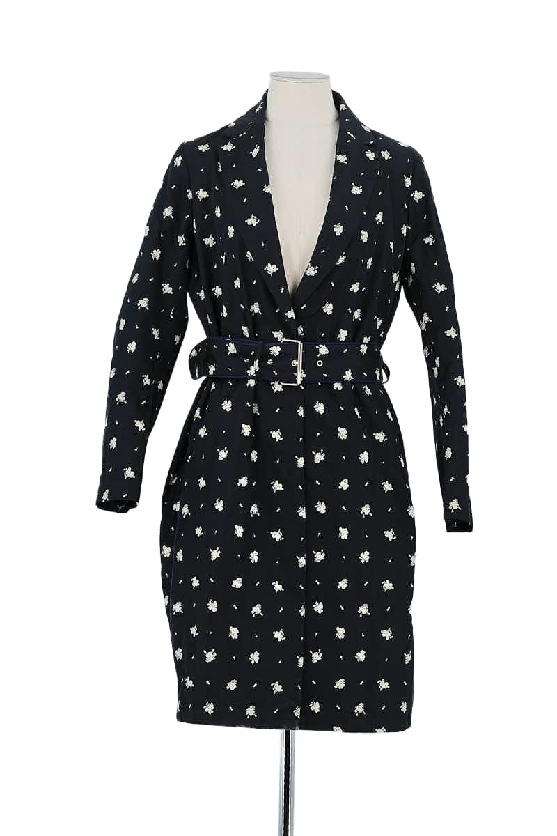Trench-coat Tara Jarmon Noir en Polyester, taille S - Seconde Main
