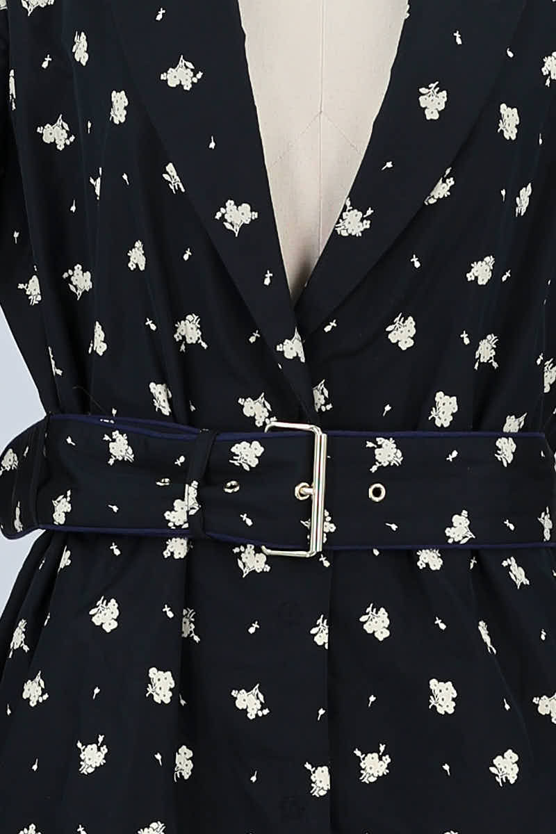 Trench-coat Tara Jarmon Noir en Polyester