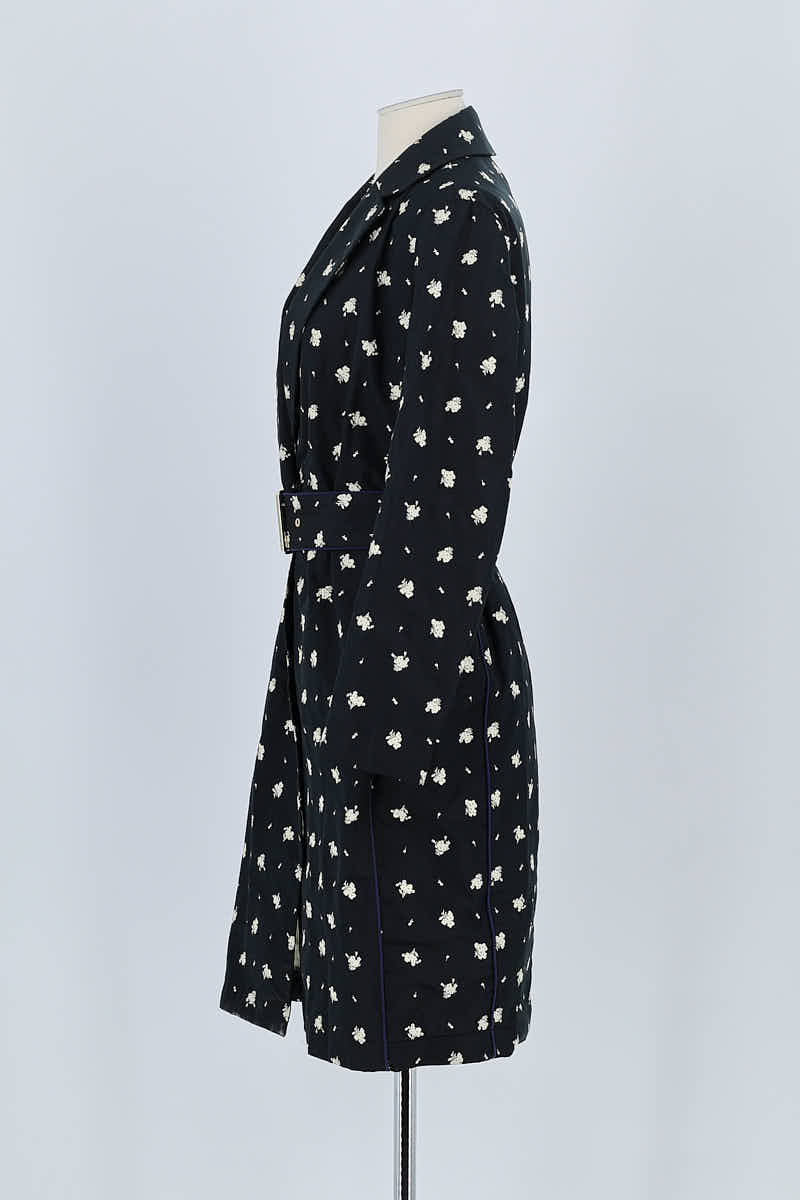 Trench-coat Tara Jarmon Noir en Polyester