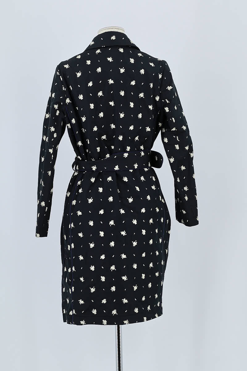 Trench-coat Tara Jarmon Noir en Polyester