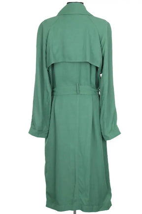 Trench-coat Tara Jarmon Vert en Viscose