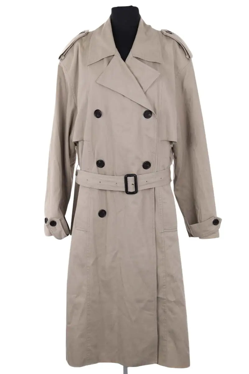 Trench-coat The Frankie Shop Beige en Synthétique, taille S - Seconde Main