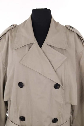 Trench-coat The Frankie Shop Beige en Synthétique