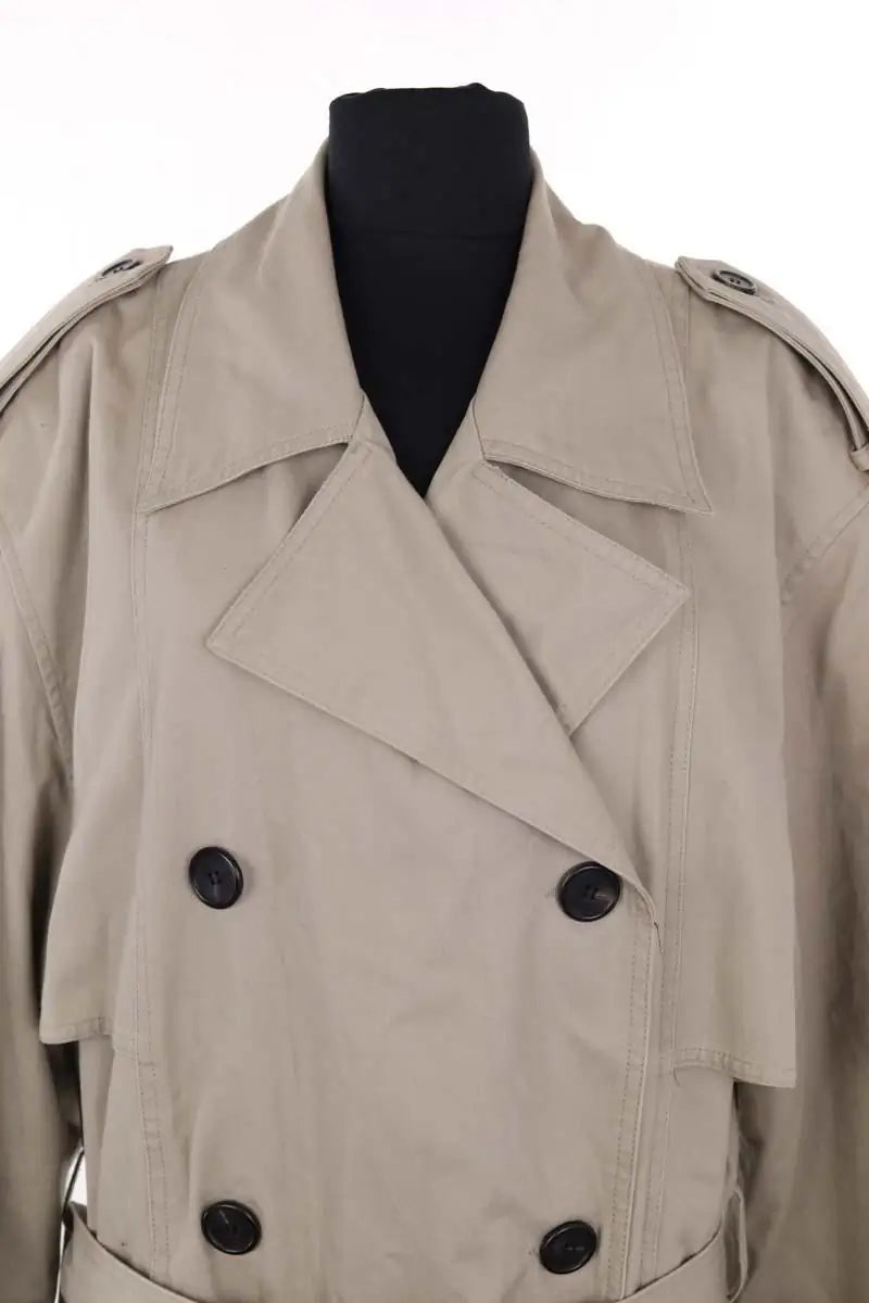 Trench-coat The Frankie Shop Beige en Synthétique