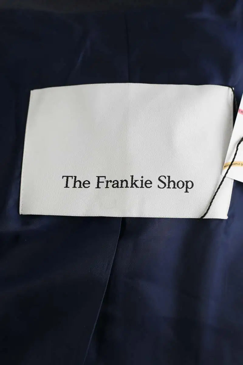 Trench-coat The Frankie Shop Emden padded overcoat Bleu en Coton
