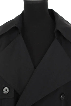 Trench-coat The Frankie Shop Noir en Polyamide