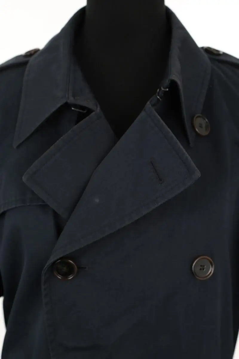 Trench Hugo Boss Bleu en Synthétique